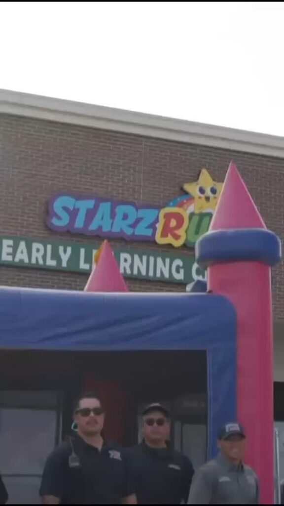 Exterior of a Starz R Us Early Learning Center facility